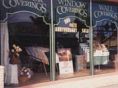 Murison's window covering display
